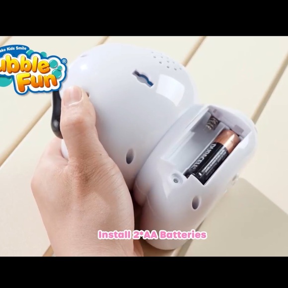 New Bubble Machine Toy Kids Dog Bubble Maker Blower with 4oz Bubble Solution NIB - Picture 10 of 11